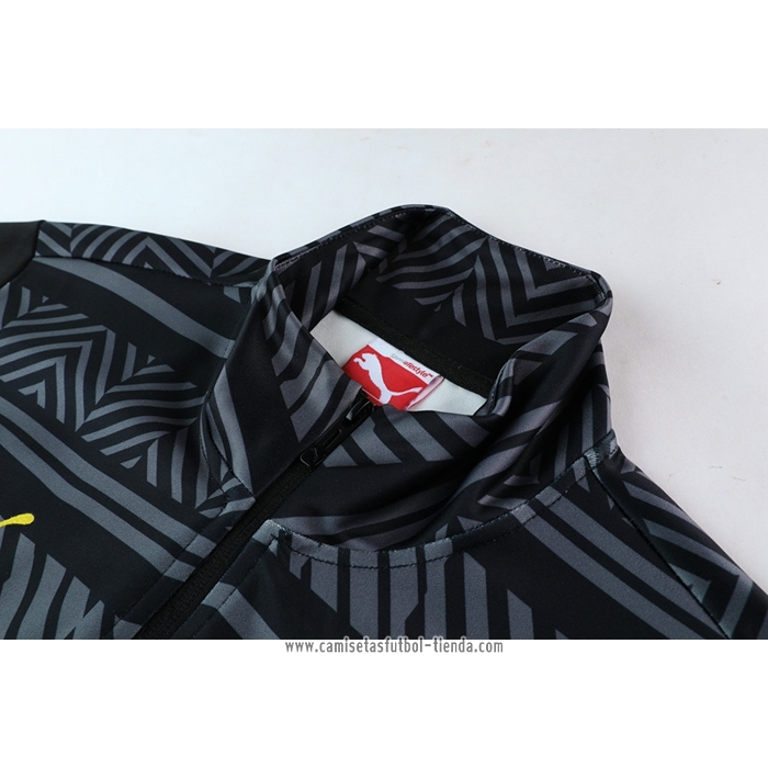 Chandal de Chaqueta del Borussia Dortmund 2022 2023 Gris